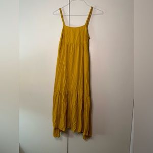 Yellow Long Summer Dress